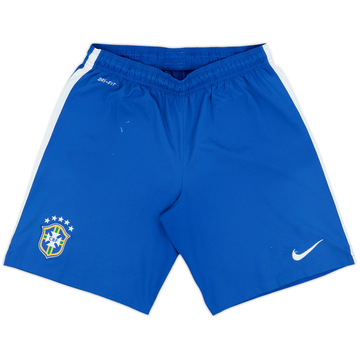 2014-15 Brazil Home Shorts - 7/10 - (L)