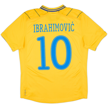 2012-13 Sweden Home Shirt Ibrahimovic #10 - 10/10 - (M)