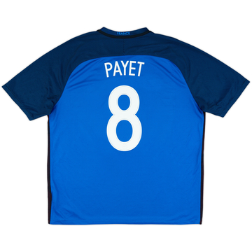 2016-17 France Home Shirt Payet #8 - 10/10 - (XXL)