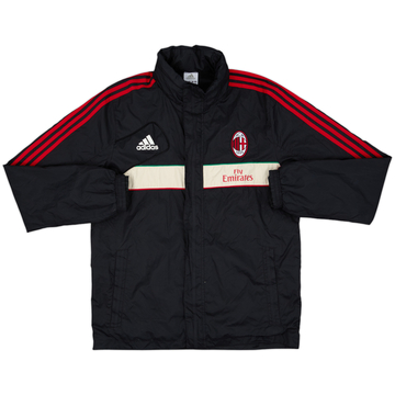2012-13 AC Milan adidas Hooded Rain Jacket - 6/10 - (L)