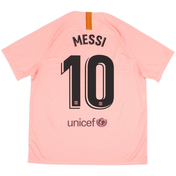 2018-19 Barcelona Third Shirt Messi #10 - 7/10 - (XL)