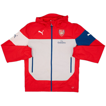2014-15 Arsenal Puma Hooded Rain Jacket - 8/10 - (M)