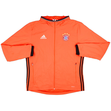 2016-17 Bayern Munich adidas Hooded Track Jacket - 8/10 - (L)