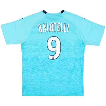 2018-19 Olympique Marseille Third Shirt Balotelli #9 - 5/10 - (L)