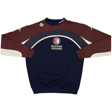 2001-02 Feyenoord Kappa Sweat Top - 7/10 - (S)