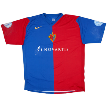 2006-08 FC Basel Home Shirt - 5/10 - (XL)