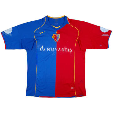 2004-05 FC Basel Home Shirt - 3/10 - (XL)