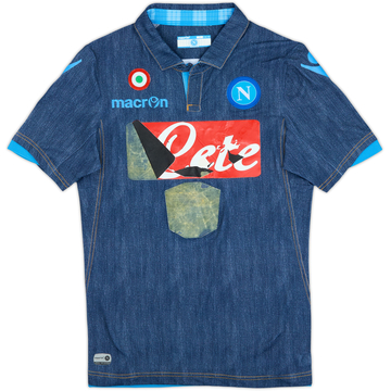 2014-15 Napoli Away Shirt - 4/10 - (S)