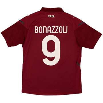 2021-22 Salernitana Home Shirt Bonazzoli #9 - 6/10 - (S)
