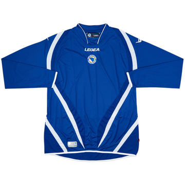 2012-13 Bosnia & Herzegovina Home L/S Shirt - 8/10 - (XL)