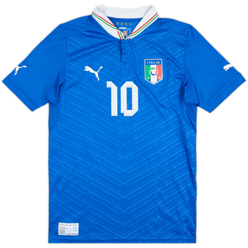 Camiseta de local de Italia 2012-13 #10 - 7/10 - (S)