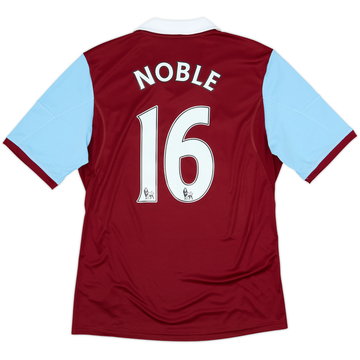 2013-14 West Ham Home Shirt Noble #16 - 10/10 - (M)