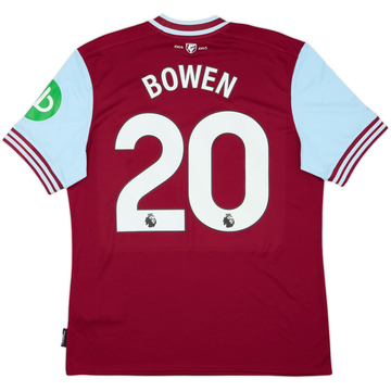 2024-25 West Ham Home Shirt Bowen #20 - 8/10 - (L)