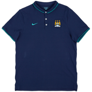 2015-16 Manchester City Nike Polo Shirt - 8/10 - (L)
