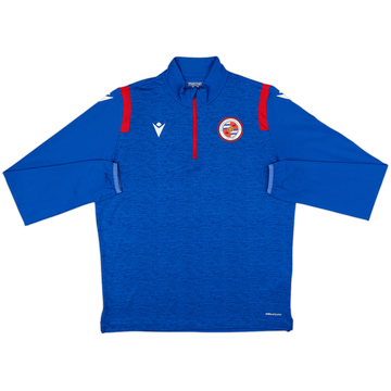2020-21 Reading Macron 1/4 Zip Drill Top - 7/10 - (XL.Boys)