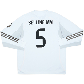 2025-26 Real Madrid Authentic Home L/S Shirt Bellingham #5 (XL)