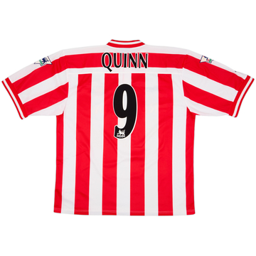 1999-00 Sunderland Home Shirt Quinn #9 - 6/10 - (XL)