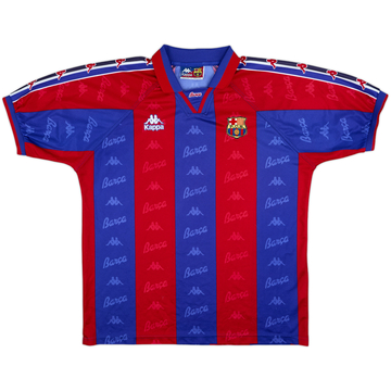 1995-97 Barcelona Home Shirt - 9/10 - (L)