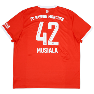 2022-23 Bayern Munich Home Shirt Musiala #42 - 9/10 - (XXL)