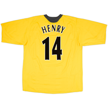 2005-06 Arsenal Away Shirt Henry #14 - 8/10 - (XXL)