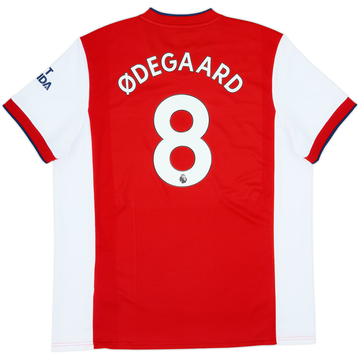 2021-22 Arsenal Home Shirt Odegaard #8 - 8/10 - (XXL)