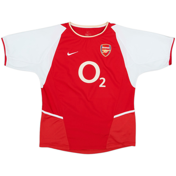 2002-04 Arsenal Home Shirt - 8/10 - (L.Boys)