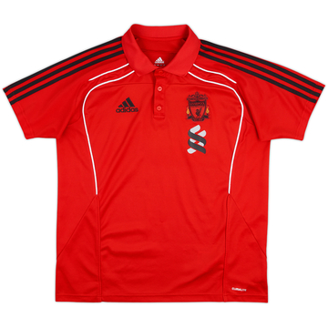 2010-11 Liverpool adidas Polo Shirt - 9/10 - (L)