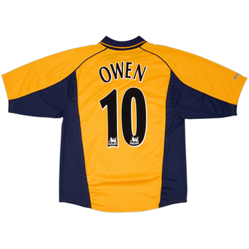 2000-02 Liverpool 'FA Cup Final' Away Shirt Owen #10 - 9/10 - (M)