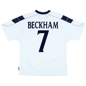 1999-00 Manchester United Third Shirt Beckham #7 - 8/10 - (L)