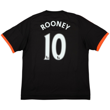 2015-16 Manchester United Third Shirt Rooney #10 - 7/10 - (XL)