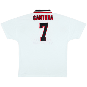 1996-97 Manchester United Away Shirt Cantona #7 - 8/10 - (XL)