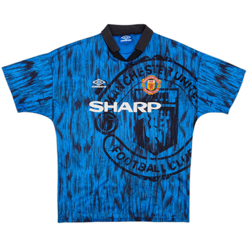 1992-93 Manchester United Away Shirt - 7/10 - (L)
