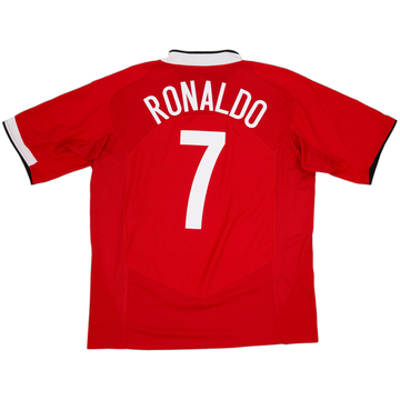 2004-06 Manchester United Home Shirt Ronaldo #7 - 7/10 - (XL)