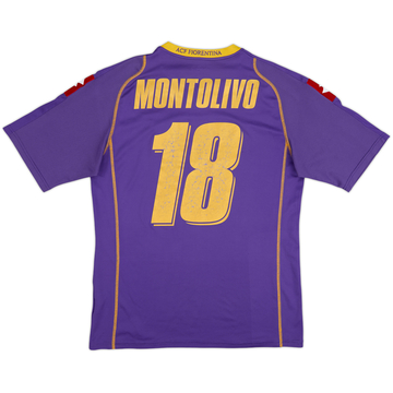 Camiseta de local de la Fiorentina 2008-09 Montolivo #18 - 6/10 - (L)