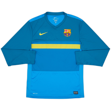2011-12 Barcelona Nike Training L/S Shirt - 9/10 - (M)