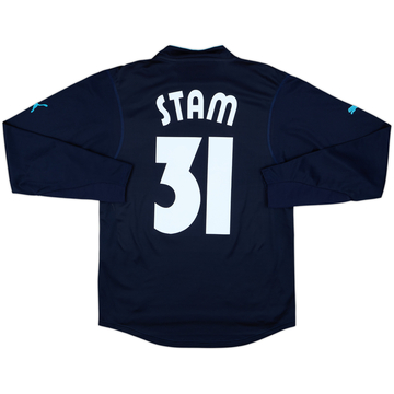 2002-03 Lazio Away L/S Shirt Stam #31 - 8/10 - (L)