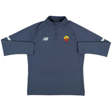 2021-22 Roma New Balance 1/4 Zip Drill Top - 8/10 - (XL)
