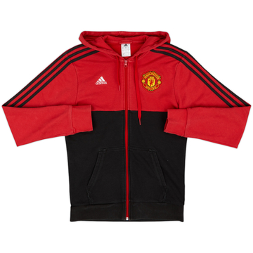 2017-18 Manchester United adidas Hooded Track Jacket - 7/10 - (S)