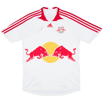 2007-08 Red Bull Salzburg Signed Home Shirt - 6/10 - (M)