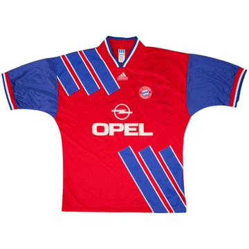 1993-95 Bayern Munich Signed Home Shirt - 9/10 - (XL)