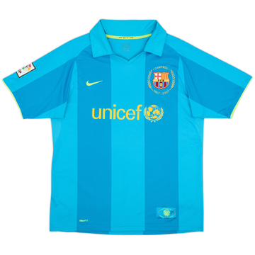 2007-09 Barcelona Away Shirt - 4/10 - (L)