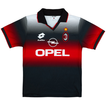 1996-97 AC Milan Lotto Training Shirt - 8/10 - (S)