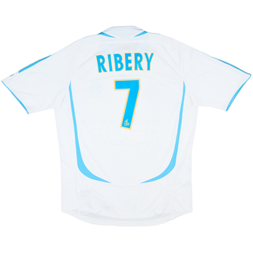 2006-07 Olympique Marseille Home Shirt Ribery #7 - 8/10 - (L)