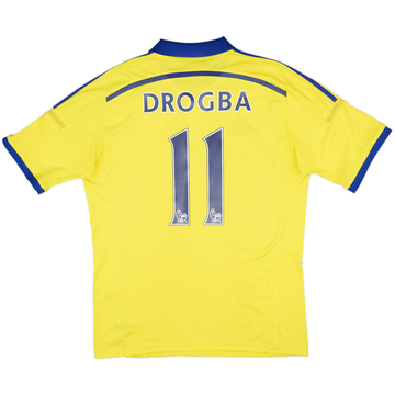 2014-15 Chelsea Away Shirt Drogba #11 - 6/10 - (M)