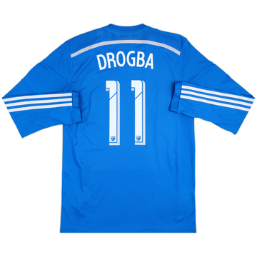 2014 Montreal Impact Authentic Home L/S Shirt Drogba #11 - 6/10 - (L)