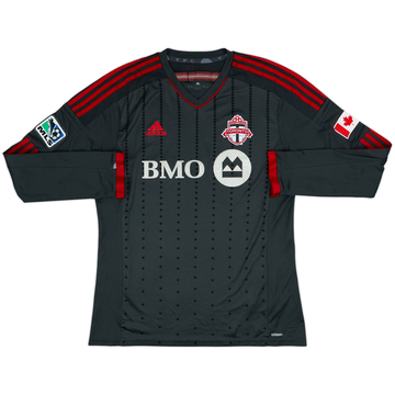 2014-15 Toronto FC Authentic Away L/S Shirt - 5/10 - (XL)