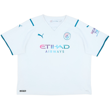 2021-22 Manchester City Away Shirt - 4/10 - (3XL)