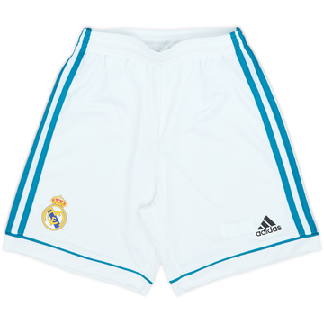 2017-18 Real Madrid Foundation Home Shorts - 9/10 - (L.Boys)