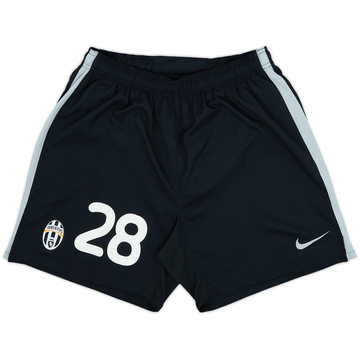 2009-10 Juventus Player Issue Away Shorts #28 (Diego) - 9/10 - (M)