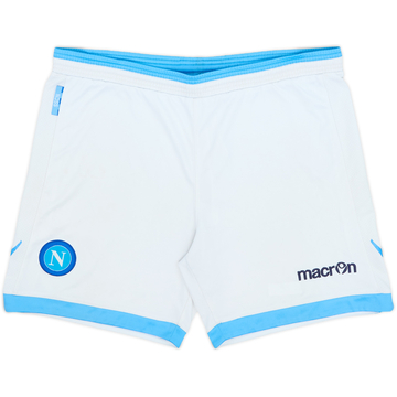2013-14 Napoli Home Shorts - 4/10 - (M)